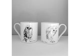 Tawny+Barn Owl-Mug