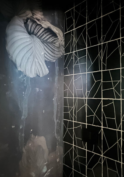 Powder Room, Chan-Huie Home, USA - Issey Nymph of the Waters